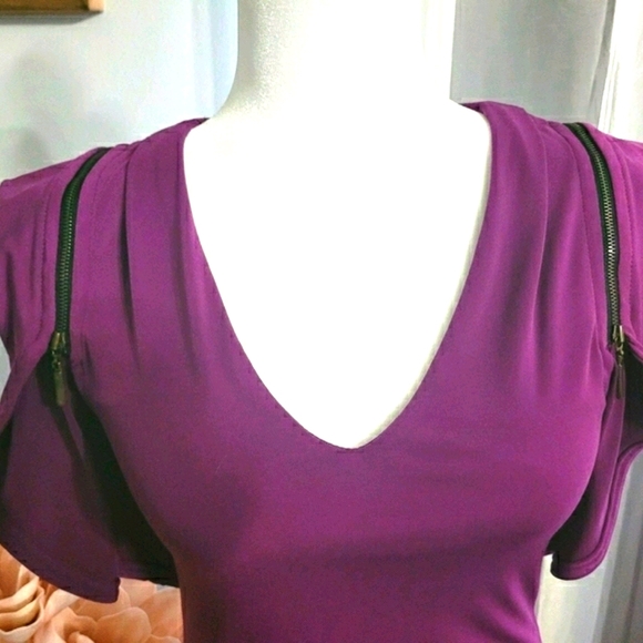 SOLD Trendy Fitted Dress - Picture 5 of 7